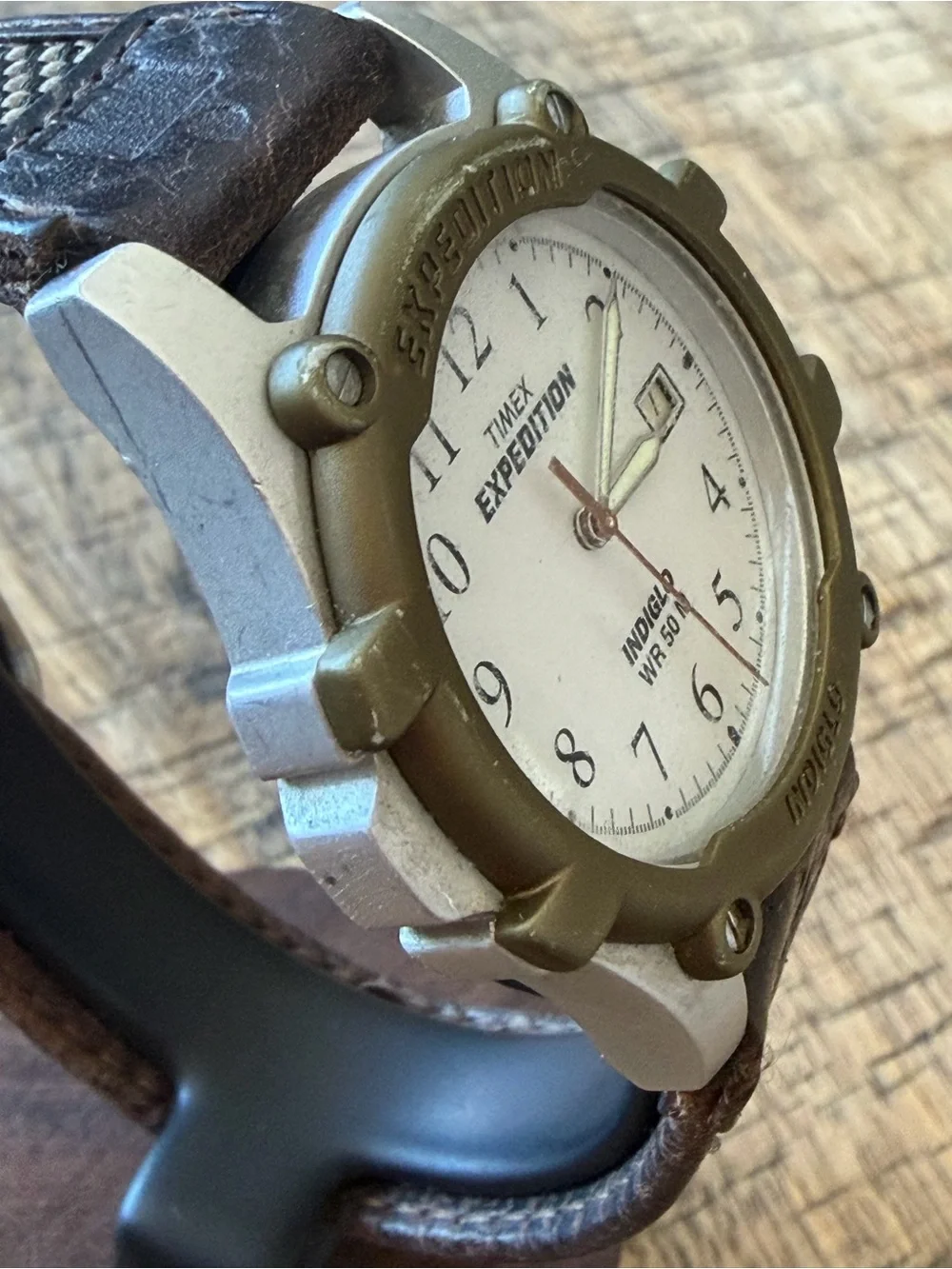 Vintage Timex Expedition Indiglo Field Watch 38mm